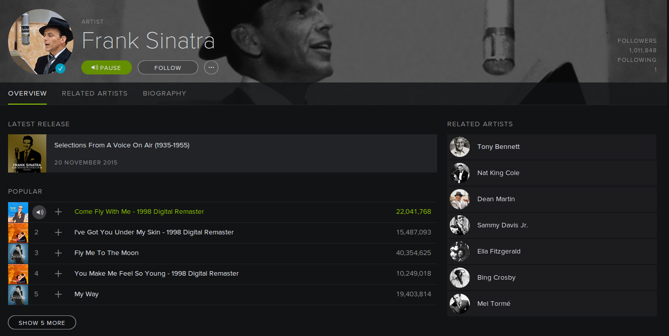Bietet zahllose Playlisten für jeden Anlass: Spotify
