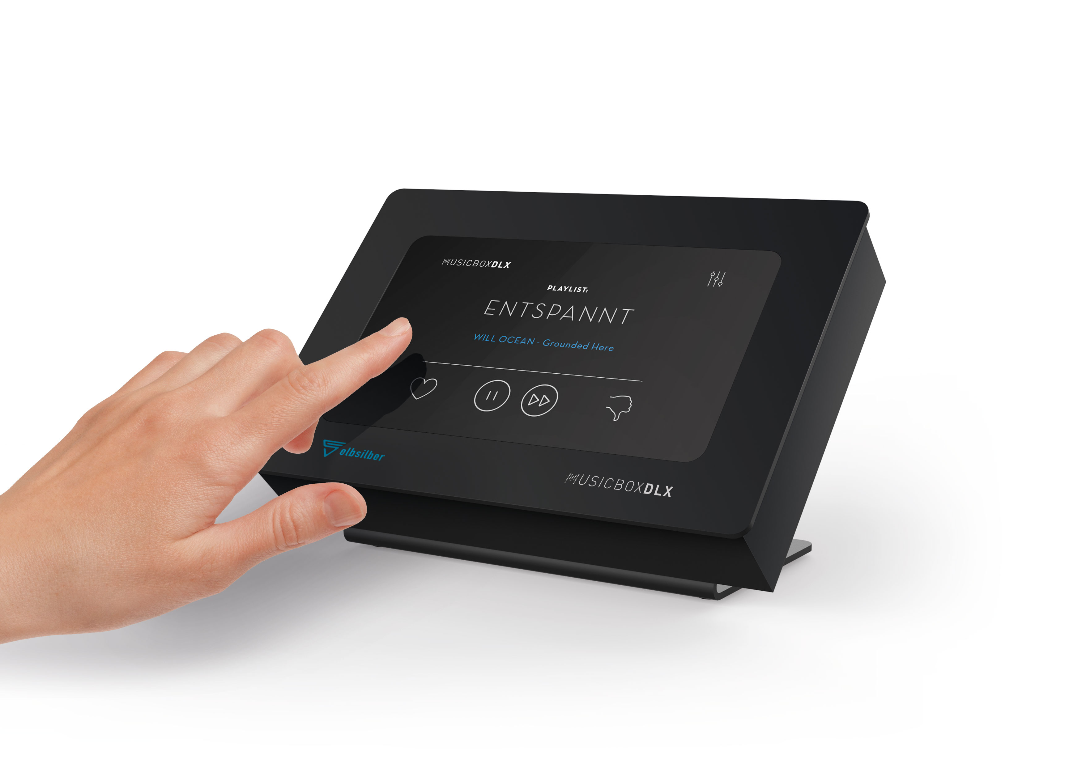 Touchdisplay der musicboxDLX